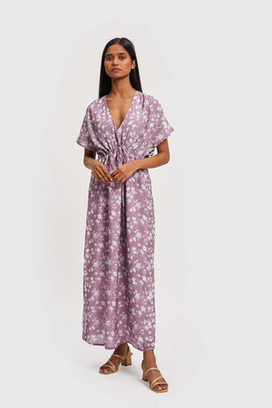 Maxi Gathered Dress