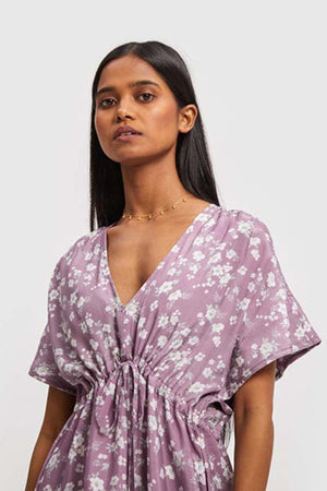 Maxi Gathered Dress