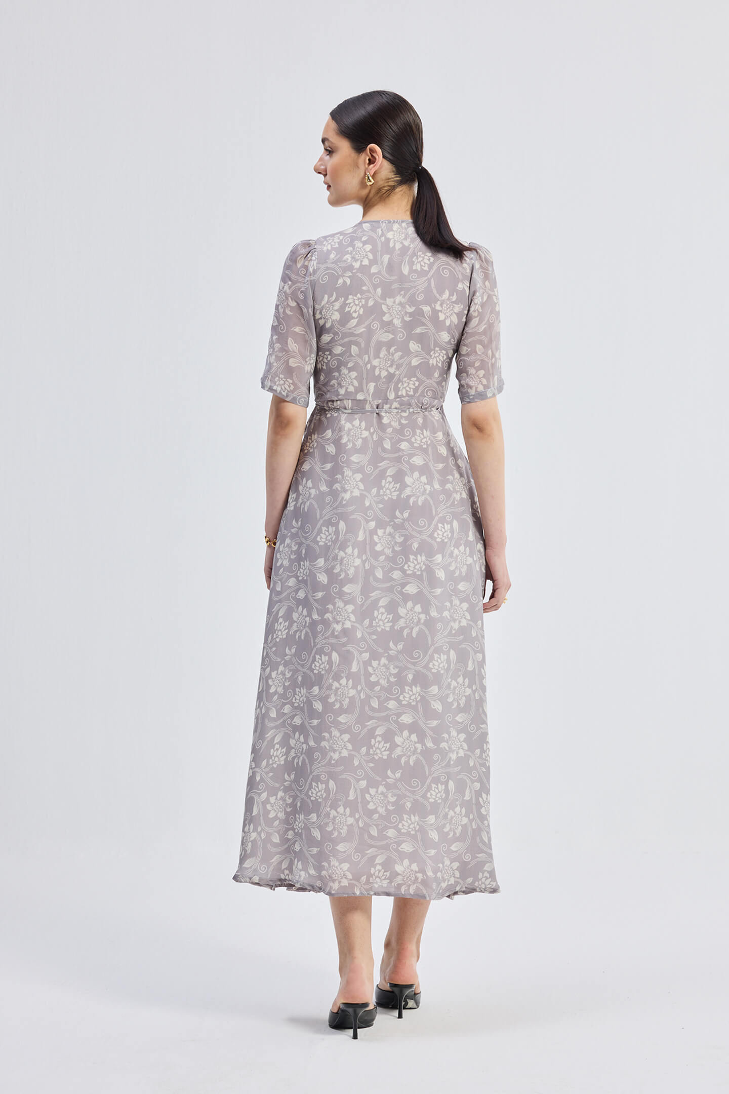 Junie Ribbed Zip Mock Neck Maxi Dress - Dresses