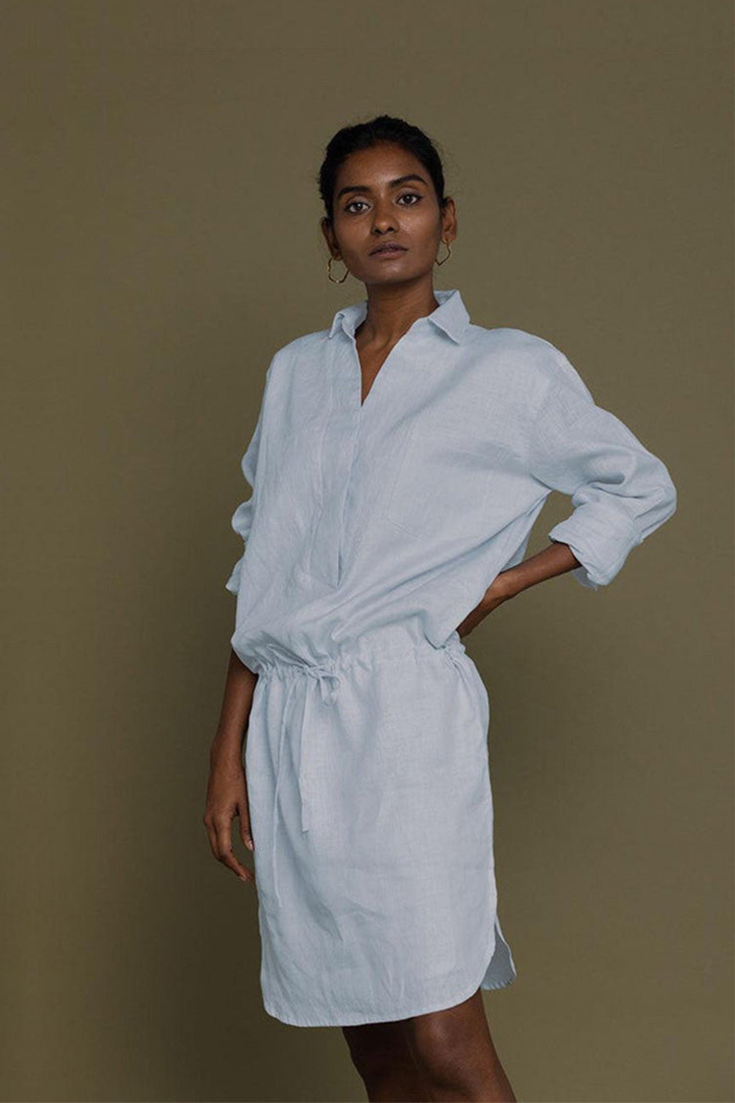 Meet me by the Cliff Dress (Summer Blue) | Reistor Summer Blue / L Meet me by the Cliff Dress (Summer Blue) | Reistor Summer Blue / L