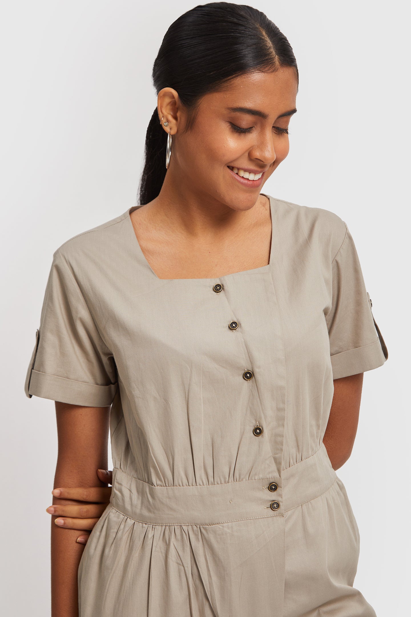 Overlap Jumpsuit