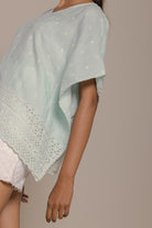 Popsicles & Carousels Mint Kaftan Top 07