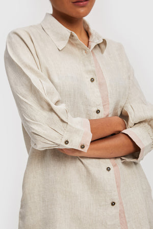 The Classic Stripe Hemp Shirt 04