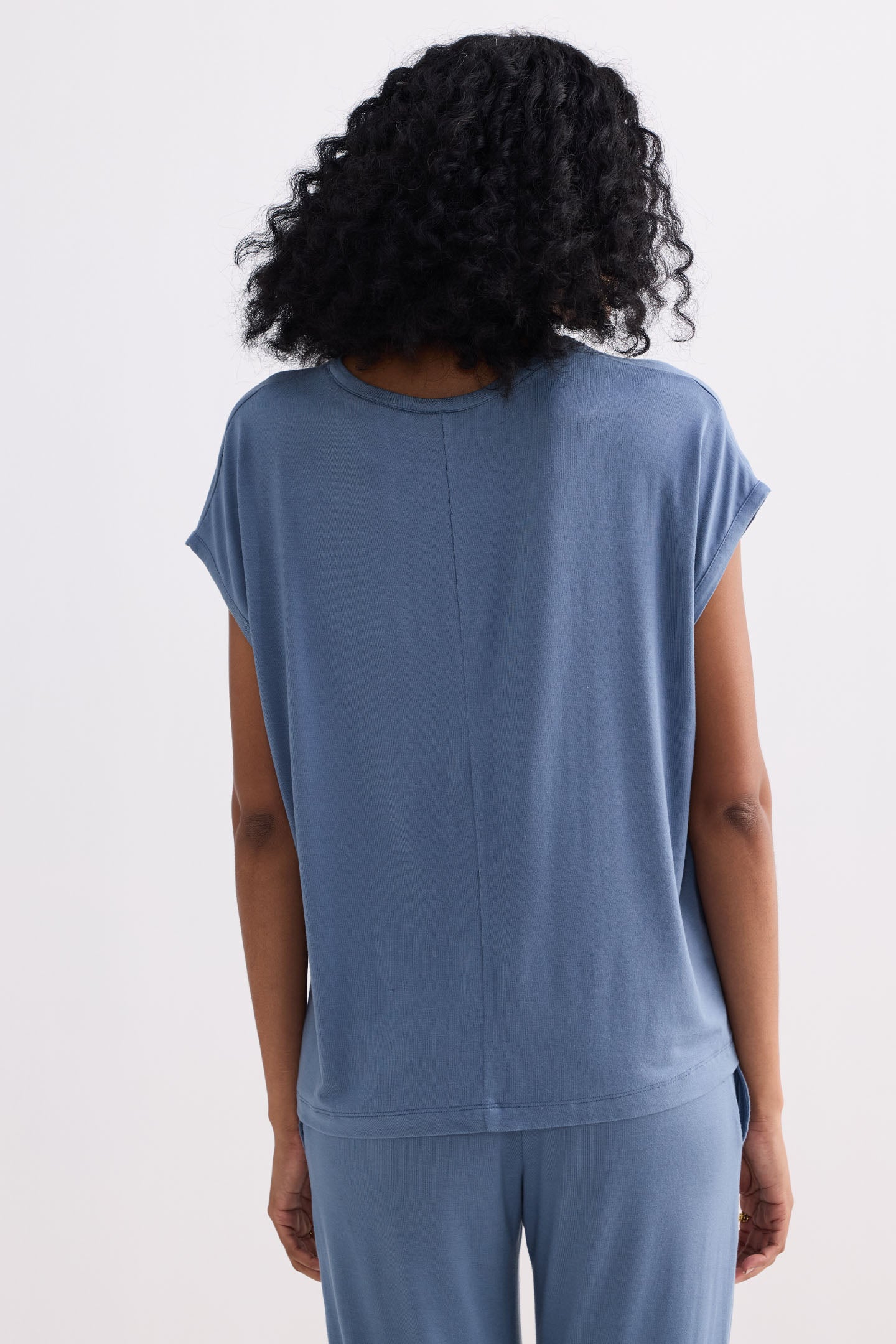 Relaxed Tee in Blue