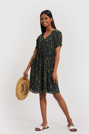 Short Drawstring Dress
