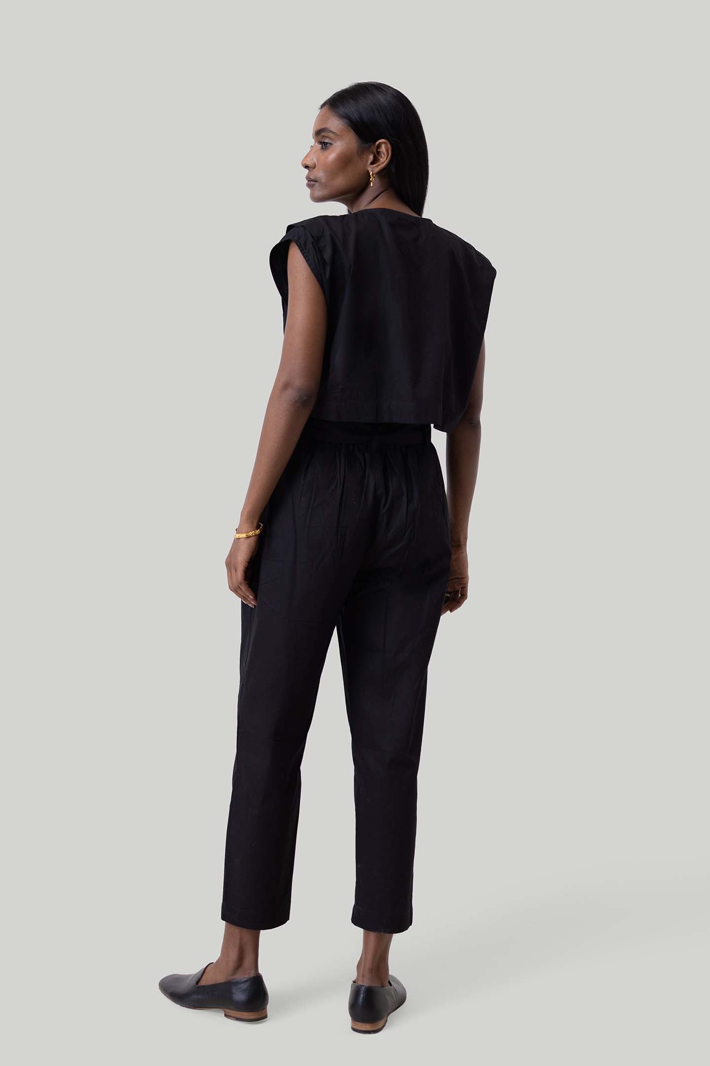 Summer Jive Jumpsuit in Black