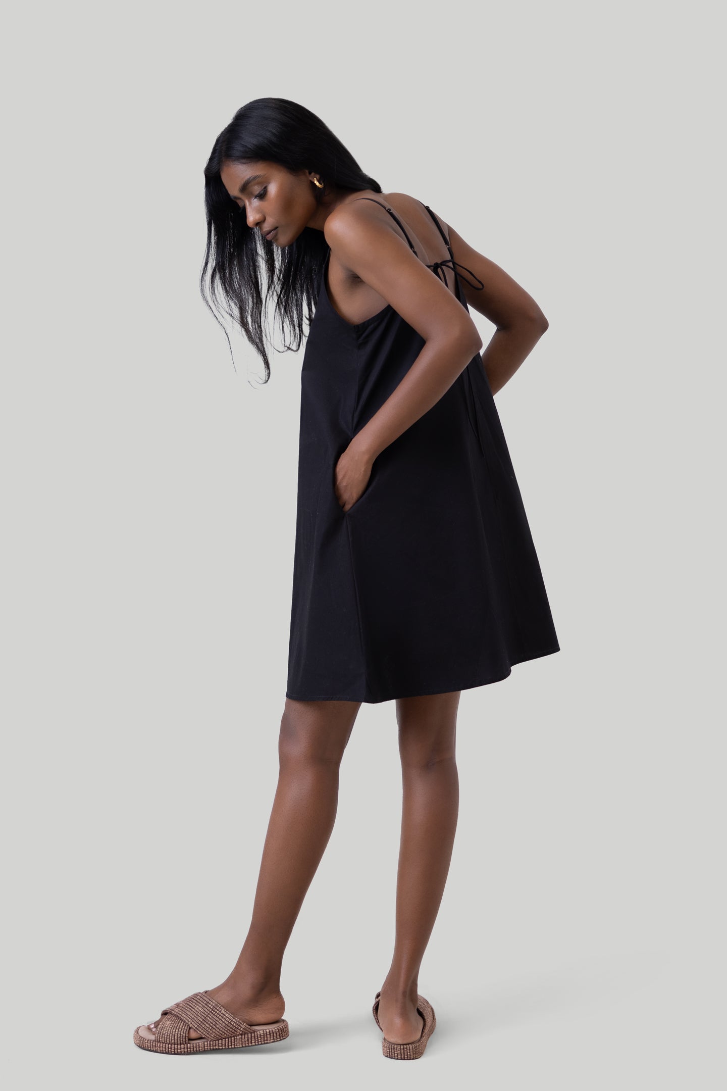 dress tent Short Tent Dress in Black – Reistor