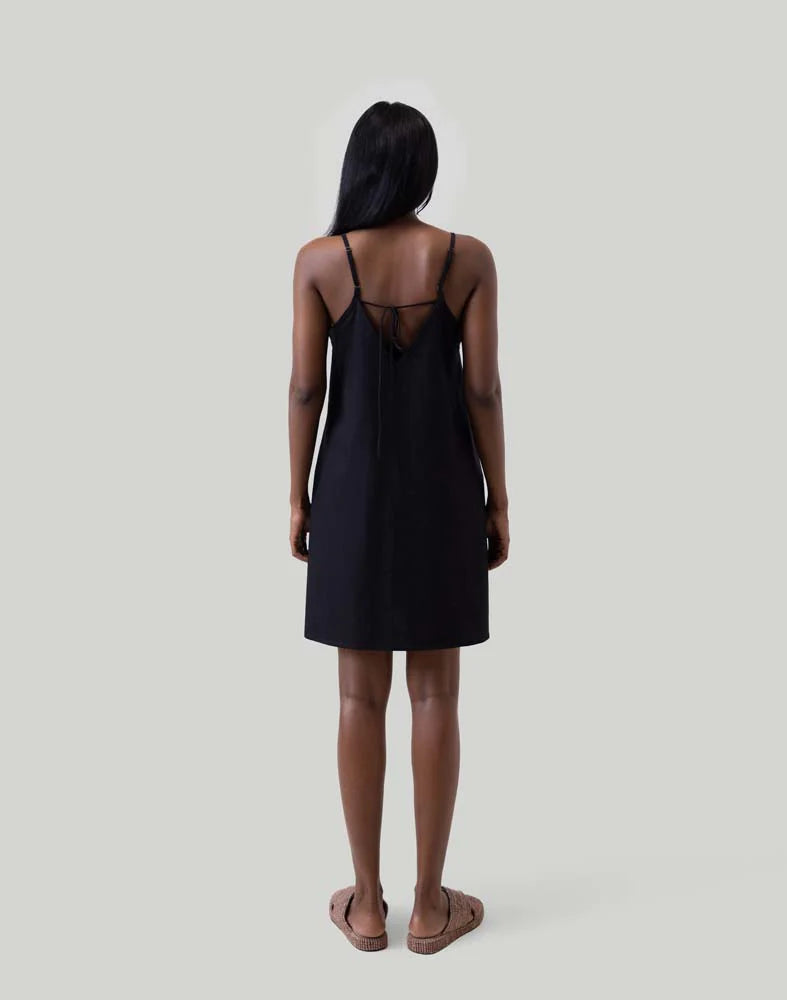 Short Tent Dress with back tie