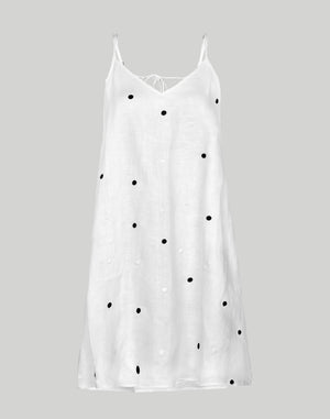 Short Tent Dress with back tie