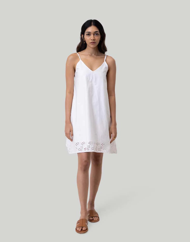 Short Tent Dress with back tie