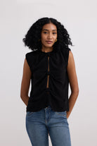 The Knot-so-Basic Top in Black