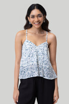 V-neck Poetry Camisole with Lace 01