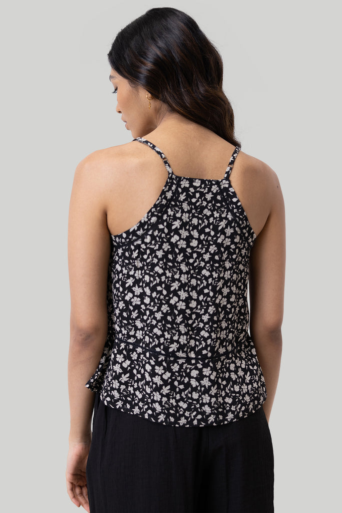 V-neck Medley Camisole with Lace 03