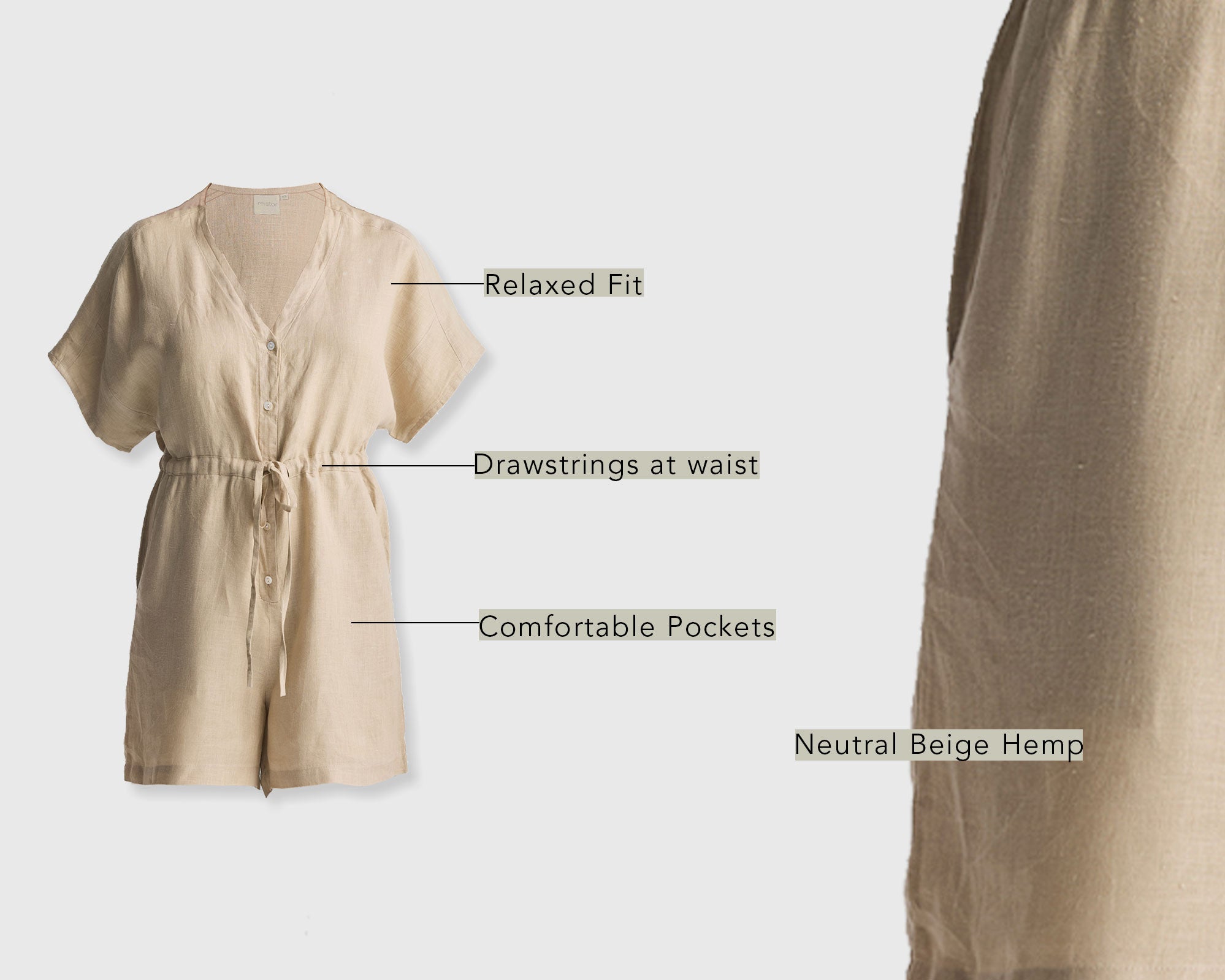 V-neck-Drawstring-Romper-in-Neutral-Beige-stylingtips.jpg