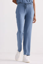 Wide Leg Pant in Blue