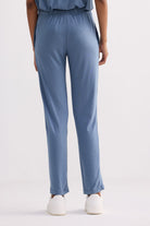 Wide Leg Pant in Blue