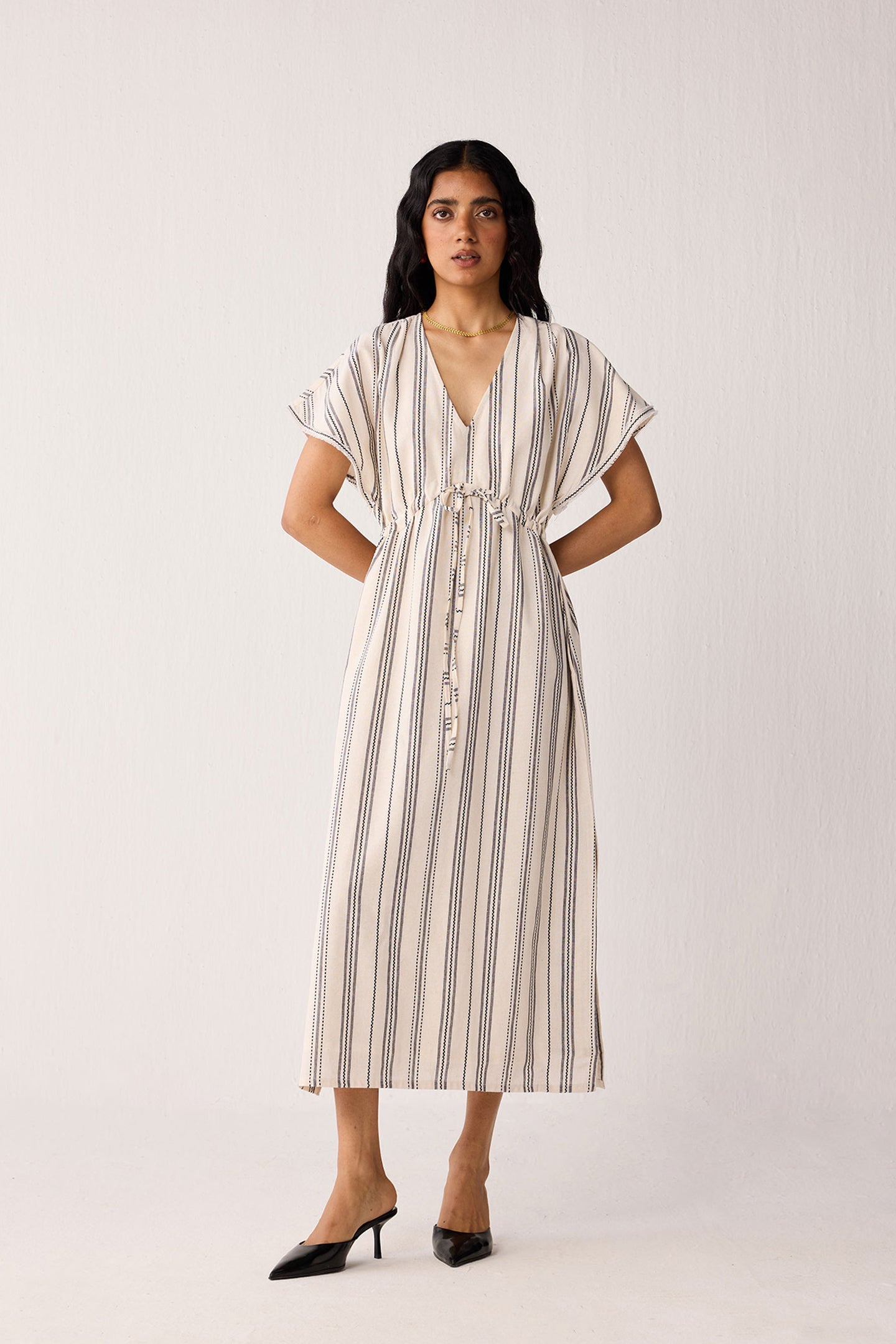 maxi gathered dress Gathered Maxi Dress
