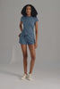 Essential Short Sleeve Tee Set in Blue Moodshot Video