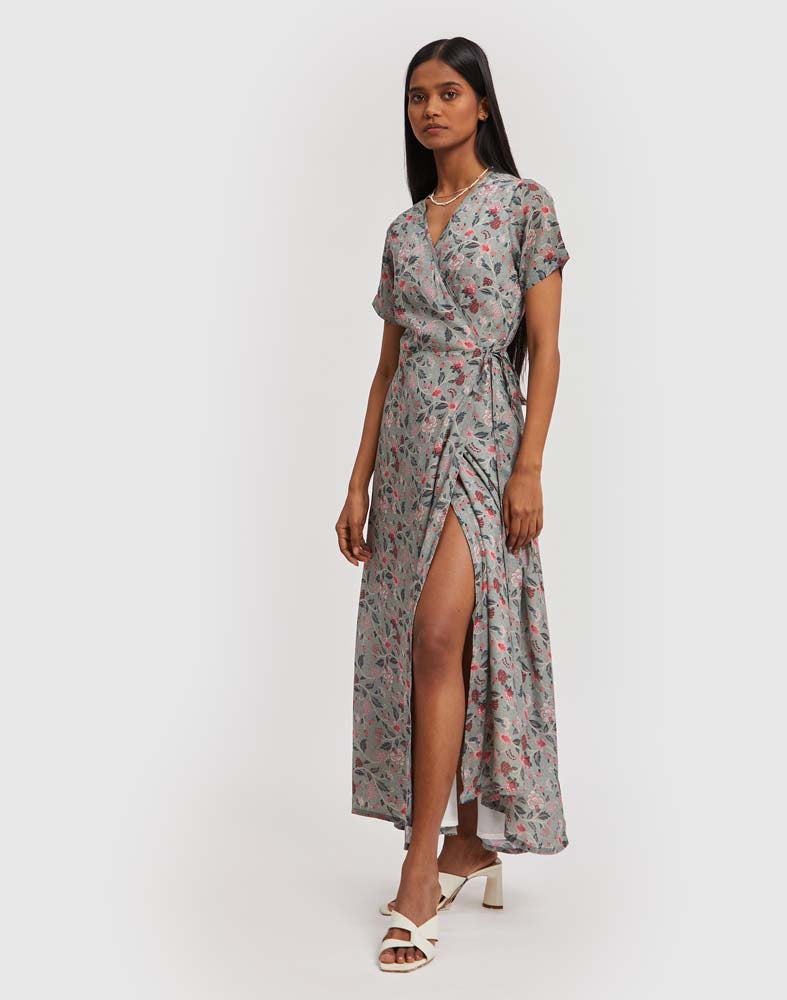 Maxi Wrap Dress
