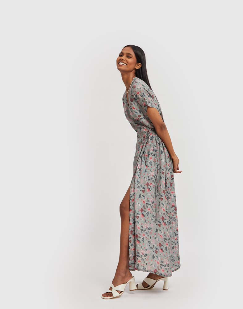 Maxi Wrap Dress