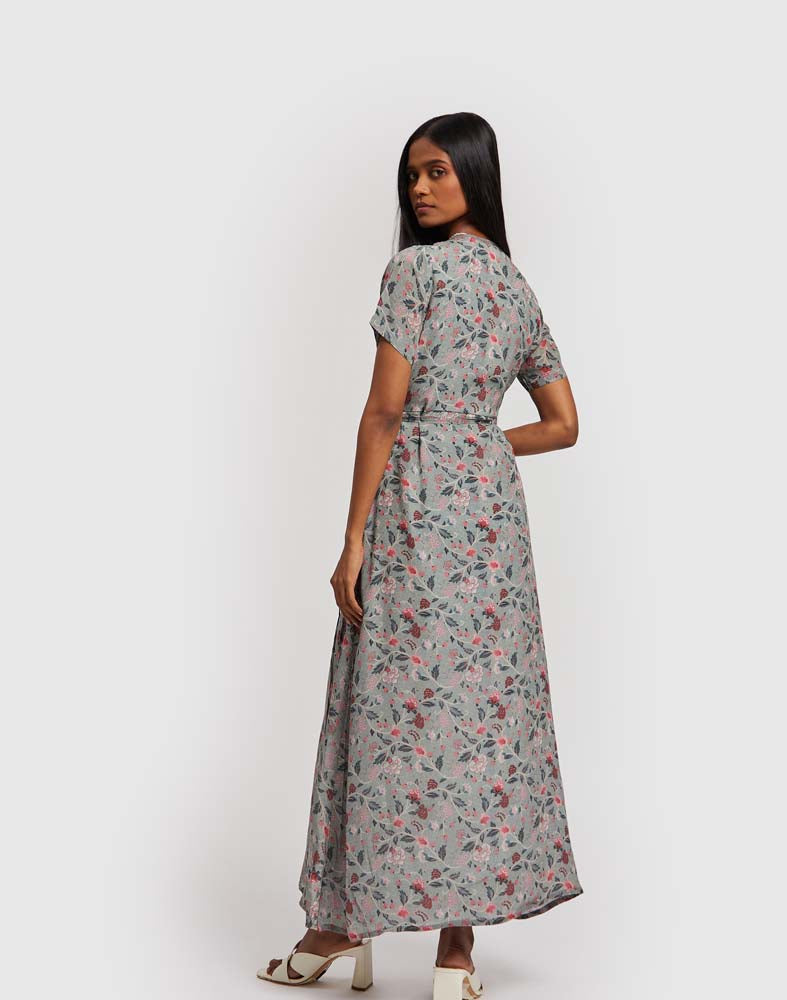 Maxi Wrap Dress
